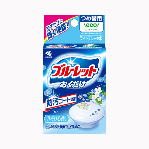 小林製薬 ブルーレットおくだけ　つめ替　ブルージャスミン 芳香消臭 タンククリーナー 　