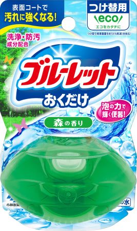 小林製薬 液体ブルーレットおくだけつけ替用　森の香り 芳香消臭 タンククリーナー 　