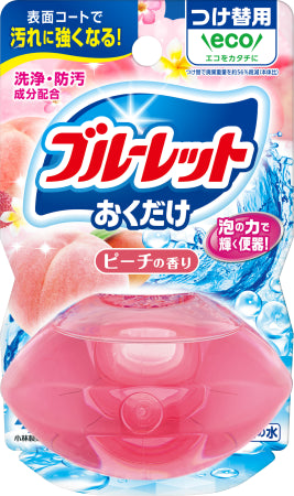 小林製薬 液体ブルーレットおくだけつけ替用　ピーチの香り 芳香消臭 タンククリーナー 　