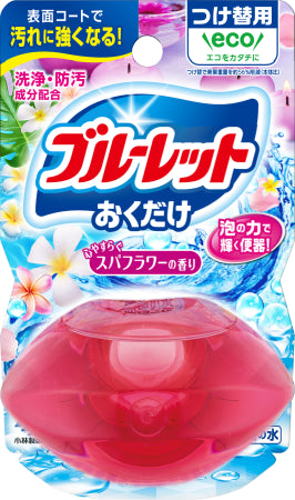 小林製薬 液体ブルーレットおくだけつけ替用　スパフラワーの　 芳香消臭 タンククリーナー 　
