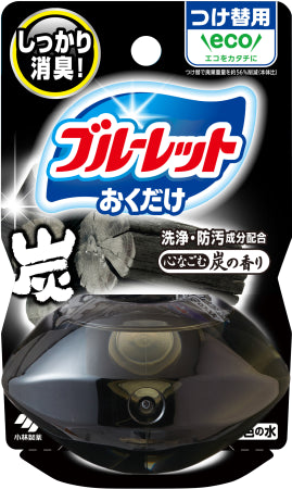 小林製薬 液体ブルーレットおくだけつけ替用　心なごむ炭の香　 芳香消臭 タンククリーナー 　