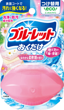 小林製薬 液体ブルーレットおくだけつけ替用　洗いたて柔軟剤　 芳香消臭 タンククリーナー 　