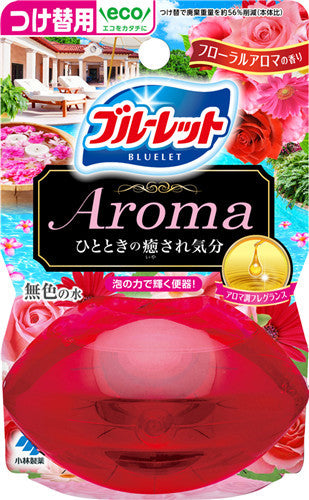 小林製薬 液体ブルーレットおくだけアロマつけ替用　フローラ　 芳香消臭 タンククリーナー 　