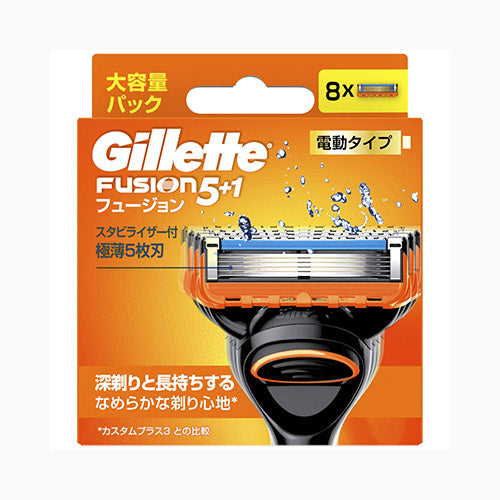 Ｐ＆Ｇジャパン フュージョンパワー替刃８Ｂ  カミソリ 男性用 メール便対応
