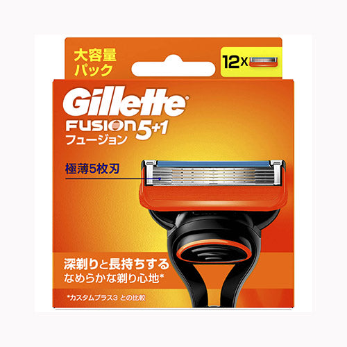 Ｐ＆Ｇジャパン フュージョンマニュアル替刃１２Ｂ カミソリ 男性用
