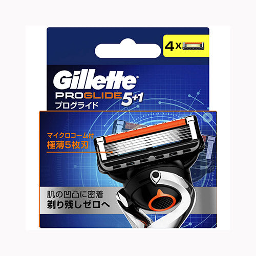 Ｐ＆Ｇジャパン プログライドマニュアル替刃４Ｂ  カミソリ 男性用 メール便対応
