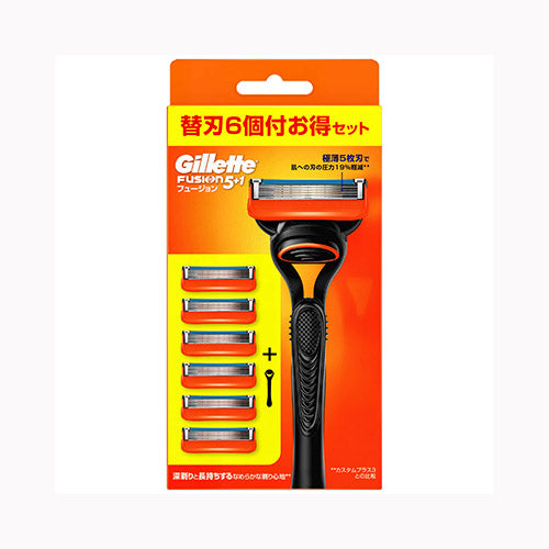 Ｐ＆Ｇジャパン フュージョンマニュアル５Ｂホルダー付  カミソリ 男性用 メール便対応