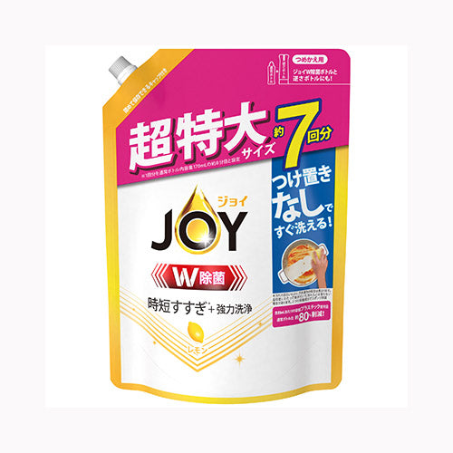 Ｐ＆Ｇジャパン 除菌ジョイコンパクト　スパークリングレモンの香り　超特大 台所洗剤 食器用洗剤 　