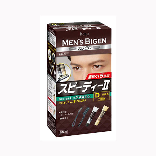 ホーユー メンズビゲン　スピーディ２　Ｄ　黒褐色 化粧品 男性化粧品