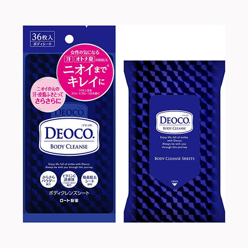 ロート製薬 デオコ ボディクレンズシート 化粧品  ボディケア 　