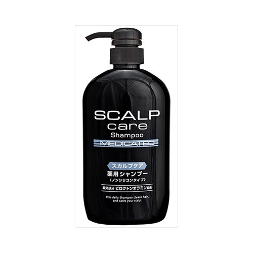 【送料無料】ピース薬品 スカルプケア 薬用シャンプー ノンシリコンタイプ 600mLJANCODE4513574013360