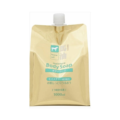 【送料無料】馬油ボディソープ詰替1000ML　JANCODE4513574024700