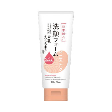 【送料無料】四季折々　豆乳　洗顔フォーム200GJANCODE4513574028098