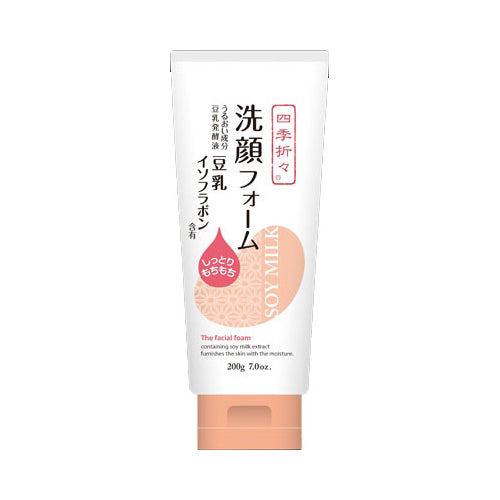 【送料無料】四季折々　豆乳　洗顔フォーム200GJANCODE4513574028098