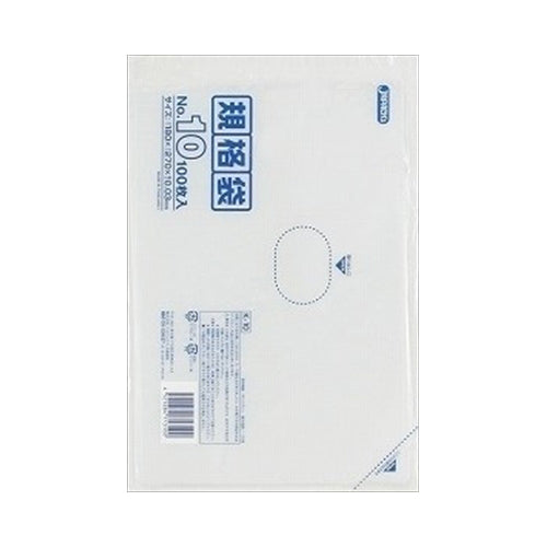 【メール便送料無料】K－10　規格袋10号100枚03厚JANCODE4521684713100