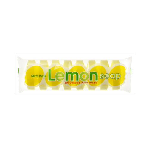 【送料無料】ミヨシ石鹸 ミヨシ レモンソープ8PJANCODE4537130100691