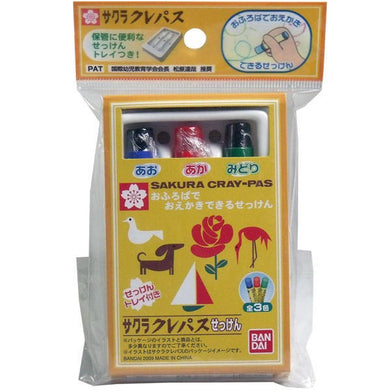 【メール便送料無料】バンダイ クラクレパス　せっけん　3本入JANCODE4543112557308