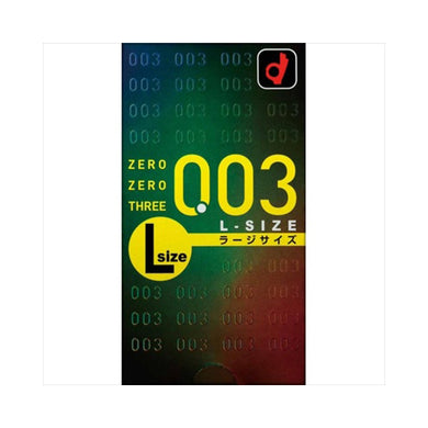 【メール便送料無料】オカモト オカモト　ゼロゼロスリー003　Lサイズ　コンドーム　10PJANCODE4547691719270