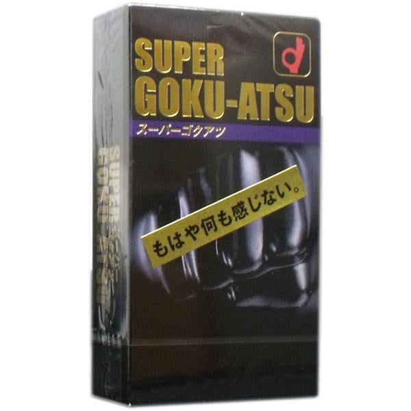 【送料無料】オカモト  オカモト スーパーゴクアツ コンドーム 10個入JANCODE4547691777959