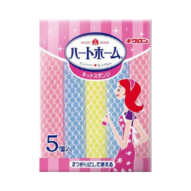 【送料無料】ハートホームネットスポンジ5PJANCODE4548404101573