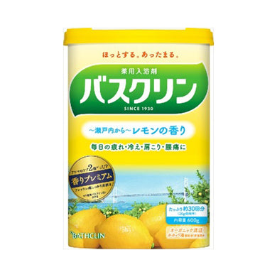 【送料無料】バスクリン　レモンの香り　600GJANCODE4548514153110
