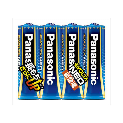 【メール便送料無料】エボルタネオ単3LR6NJ／4SE4本シュリンJANCODE4549077899040