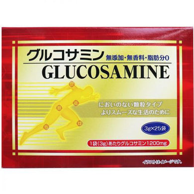 【送料無料】グルコサミン 3g×25袋入JANCODE4560256052056