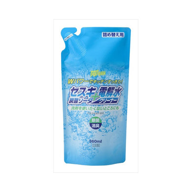 【メール便送料無料】セスキ炭酸ソーダ＋電解水クリーナー詰替360ML　JANCODE4580225440325