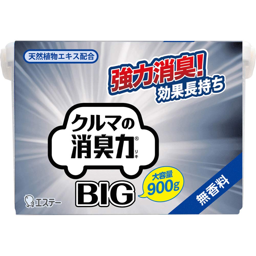 【送料無料】エステー クルマの消臭力 BIG 無香料 大容量900gJANCODE4901070123728