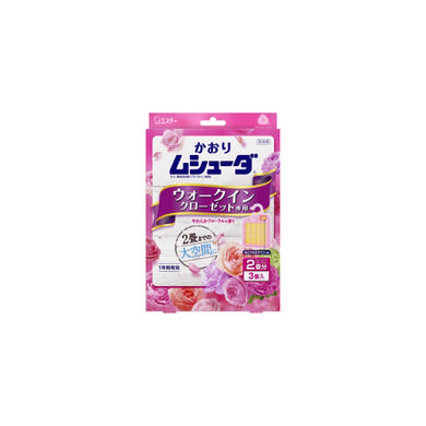 【送料無料】かおりムシューダ1年ウォークインクローゼ3個　F　JANCODE4901070303311