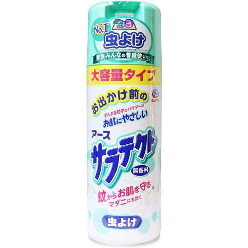 【送料無料】アース サラテクト 虫よけ 無香料 大容量タイプ 400mLJANCODE4901080186317
