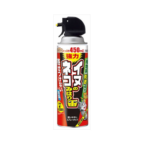 【送料無料】イヌ・ネコのみはり番スプレー450MLJANCODE4901080287618