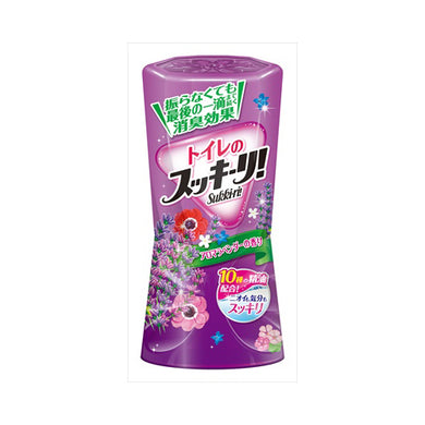 【送料無料】アース製薬 トイレのスッキーリ!アロマラベンダーの香り 400mLJANCODE4901080647016