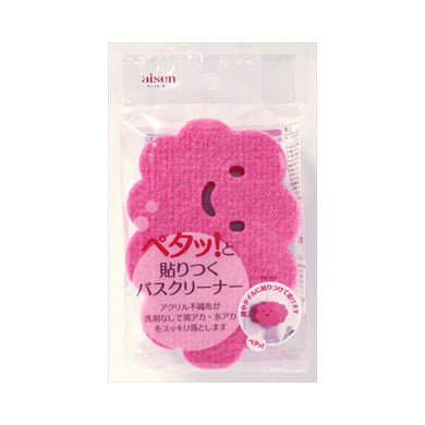 【送料無料】貼りつく　貼りつくバスクリーナー　ピンクJANCODE4901105258319