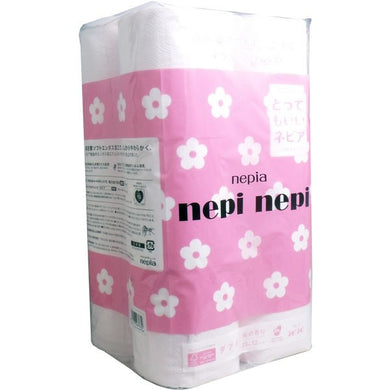 【送料無料】王子ネピア ネピア ネピネピ トイレットペーパー ダブル 桜の香り 12ロールJANCODE4901121267630