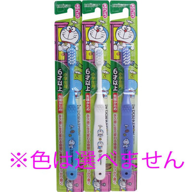 【メール便送料無料】エビス エビス アイムドラえもんハブラシ 6才以上 ふつう 1本入 ※単品販売(色柄指定不可)JANCODE4901221862629