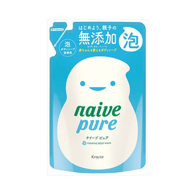 【メール便送料無料】ナイーブピュア　泡ボディソープ　詰替450MLJANCODE4901417161130