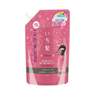 【メール便送料無料】いち髪髪＆地肌寝ぐせ直し和草シャワー詰替375MLJANCODE4901417618924