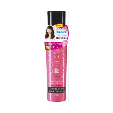 【送料無料】いち髪　くるんとツヤウェーブ和草ミルク150ML　JANCODE4901417618955