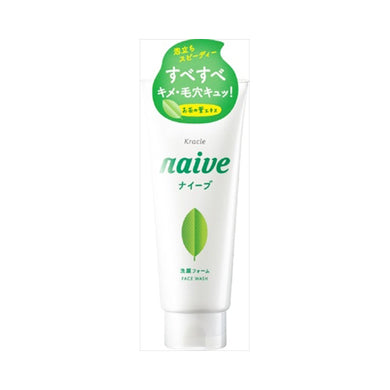 【送料無料】ナイーブ　洗顔フォーム（お茶の葉）130GJANCODE4901417674432