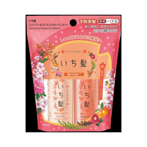 【送料無料】いち髪　濃密W保湿ケア　SP＆CDミニセットJANCODE4901417721570