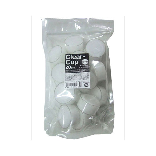 【送料無料】クリアカップティーライト20個入　JANCODE4901435936659