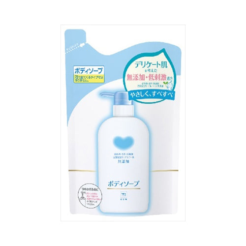 【送料無料】牛乳石鹸共進社 カウブランド　無添加　ボディソープ　詰替用　400mLJANCODE4901525929806