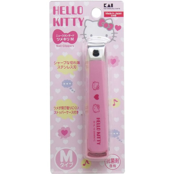 【メール便送料無料】貝印 ハローキティ DFニュースタンダード ツメキリ M KK-2502JANCODE4901601255775