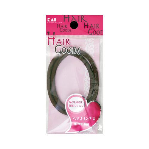 【メール便送料無料】HA3026　H／G　ヘップリング　太　茶2P抗菌JANCODE4901601281231