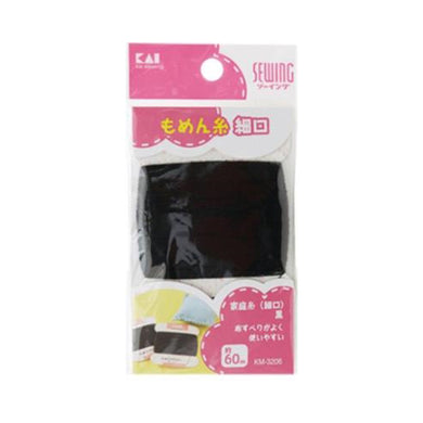 【メール便送料無料】カテイイト（ホソグチ）クロ　60MJANCODE4901601285956