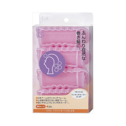 【送料無料】B’S　ワンタッチカーラーM　4PJANCODE4901601973501