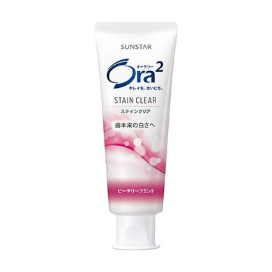 【送料無料】Ora2(オーラツー) ステインクリア ペースト (ピーチリーフミント) (スタンディングチューブ) 130gJANCODE4901616009974