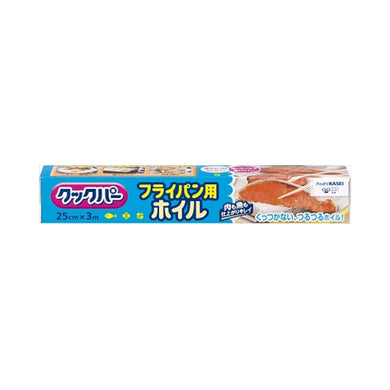 【送料無料】クックパー　フライパン用ホイル25CM×3MJANCODE4901670108026