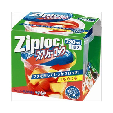 【送料無料】ジップロックスクリューロック730ML　1個JANCODE4901670108651